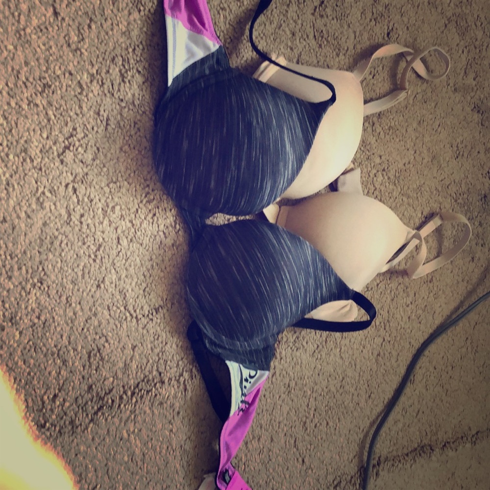 VS PINK bras.